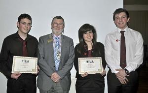 President alastair, Emma and Assistant District Gov. Douglas Farquhar